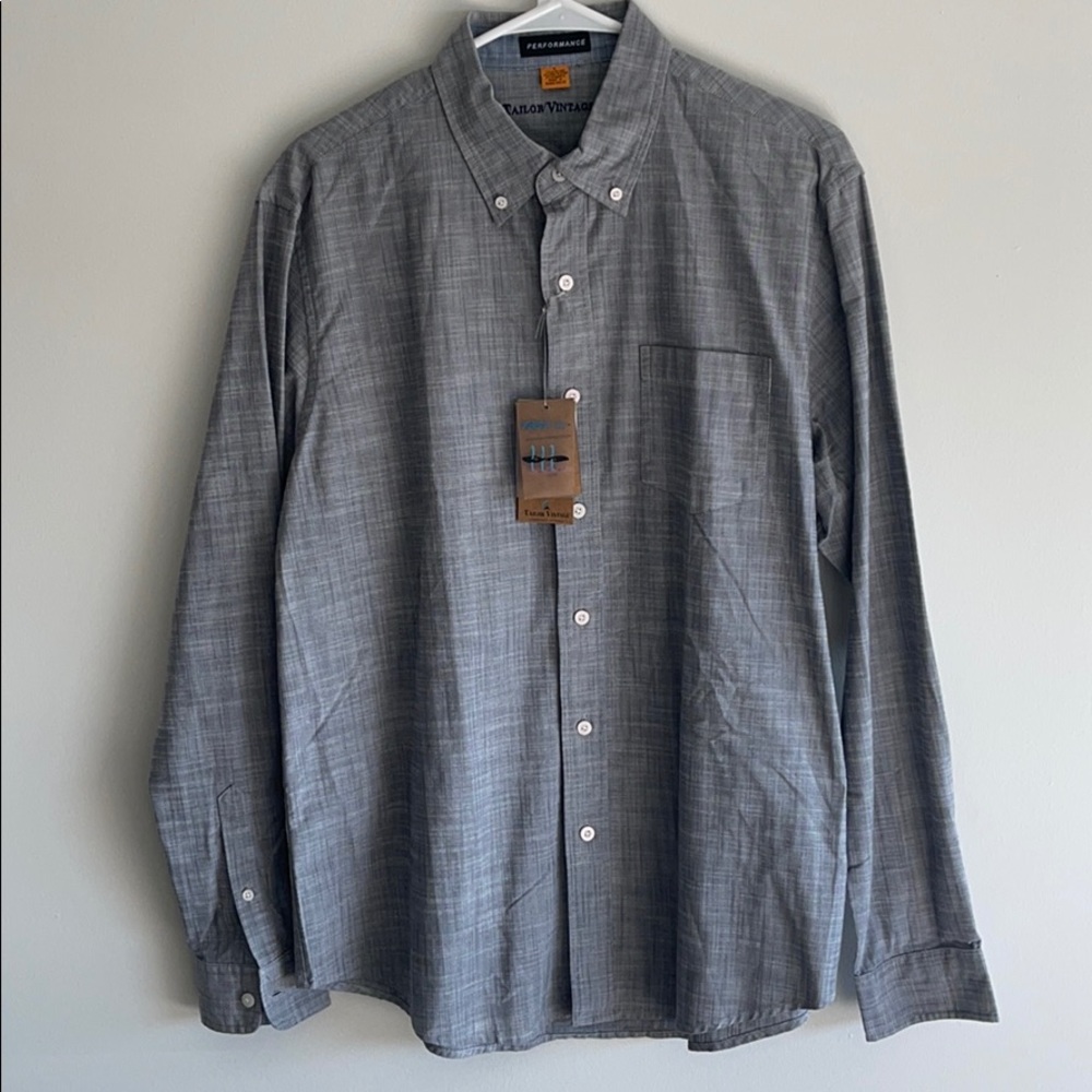 Grey Button Down Shirt